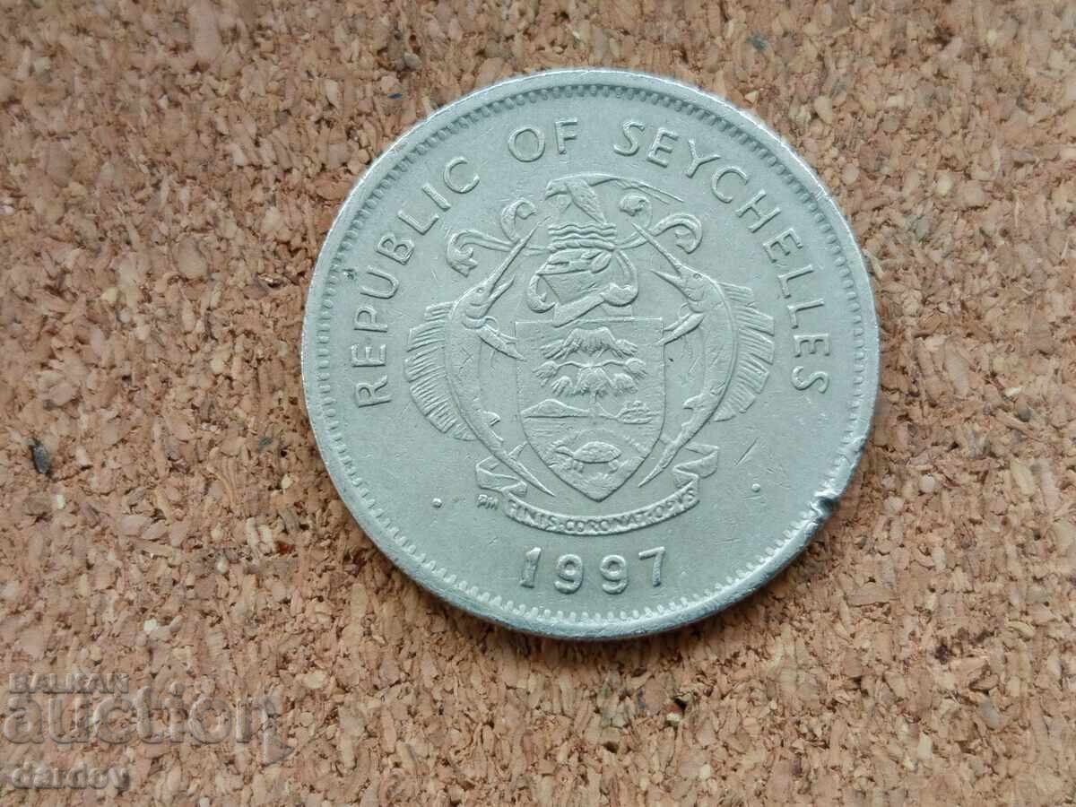 Сейшелски острови 1 рупия, 1997 год. с цена € 0.75 | 1.47 лв.