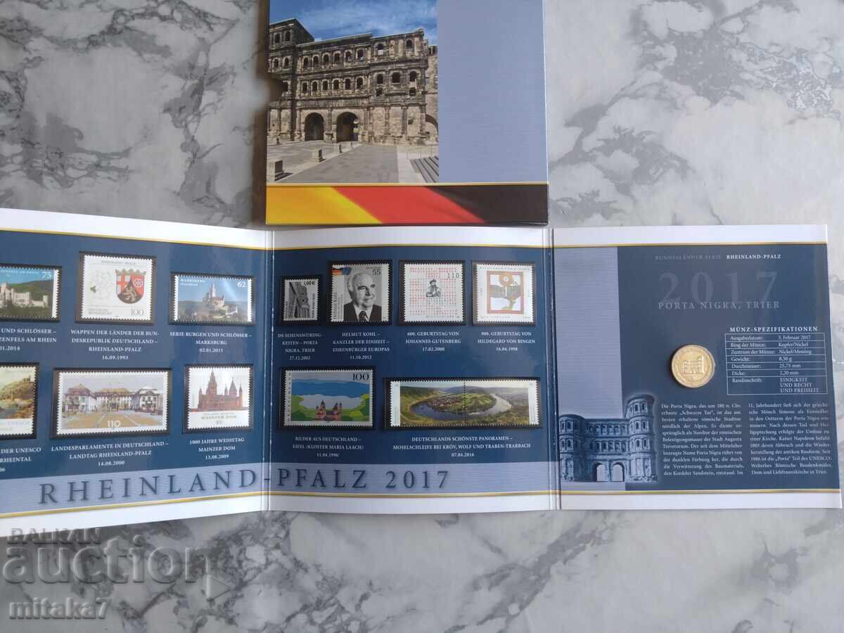 2 ευρώ 2017, Γερμανία με τιμή € 12.00 | 23.47 BGN