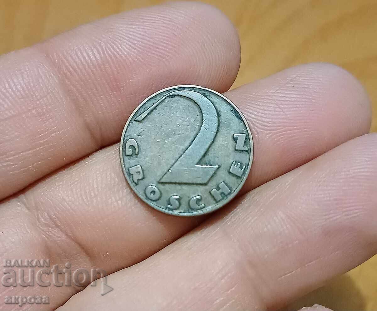 2 гроша Австрия 1927 2 гроша Австрия 1927