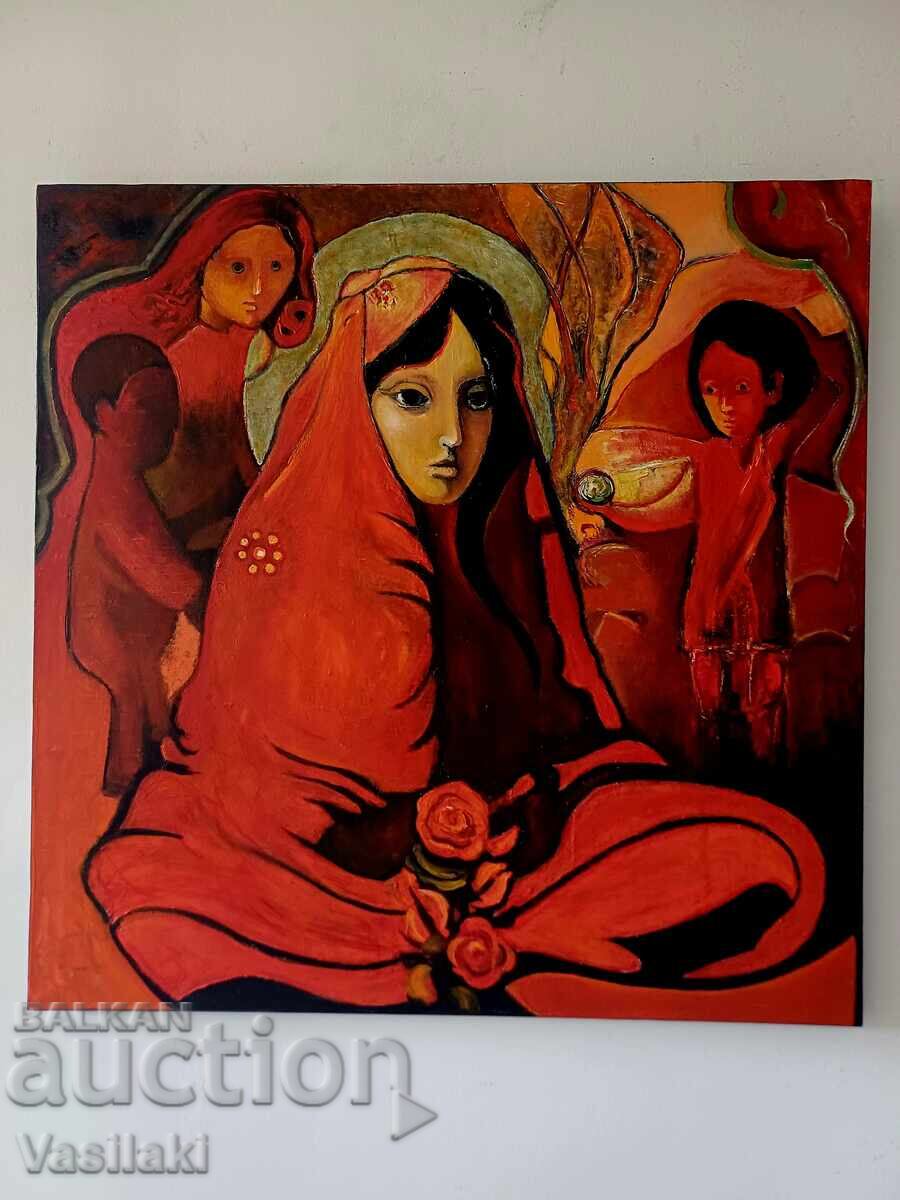 Уникална картина на българския художник Мариян Иванов  - Ман