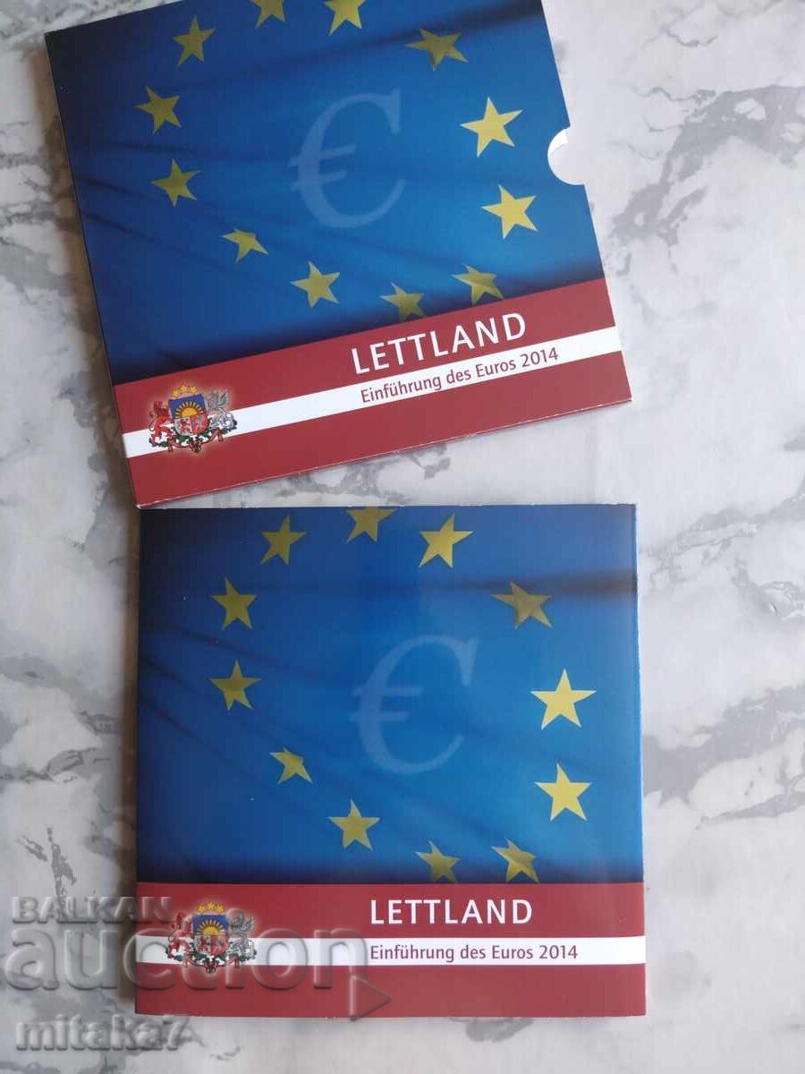 Set monede euro 2014, Letonia