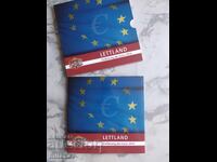 Σετ κερμάτων ευρώ 2014, Λετονία