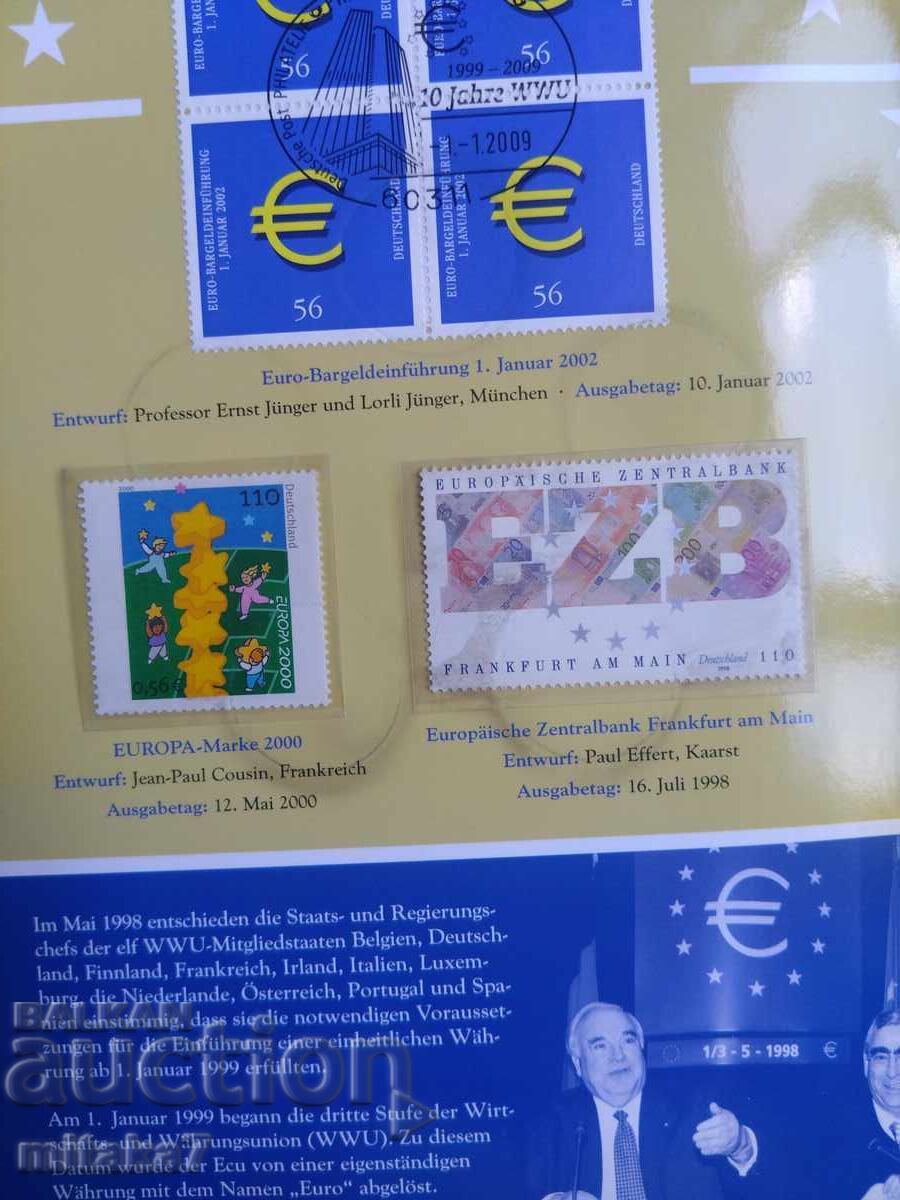 Auction  Set of 5*2 euro 2009, Germany