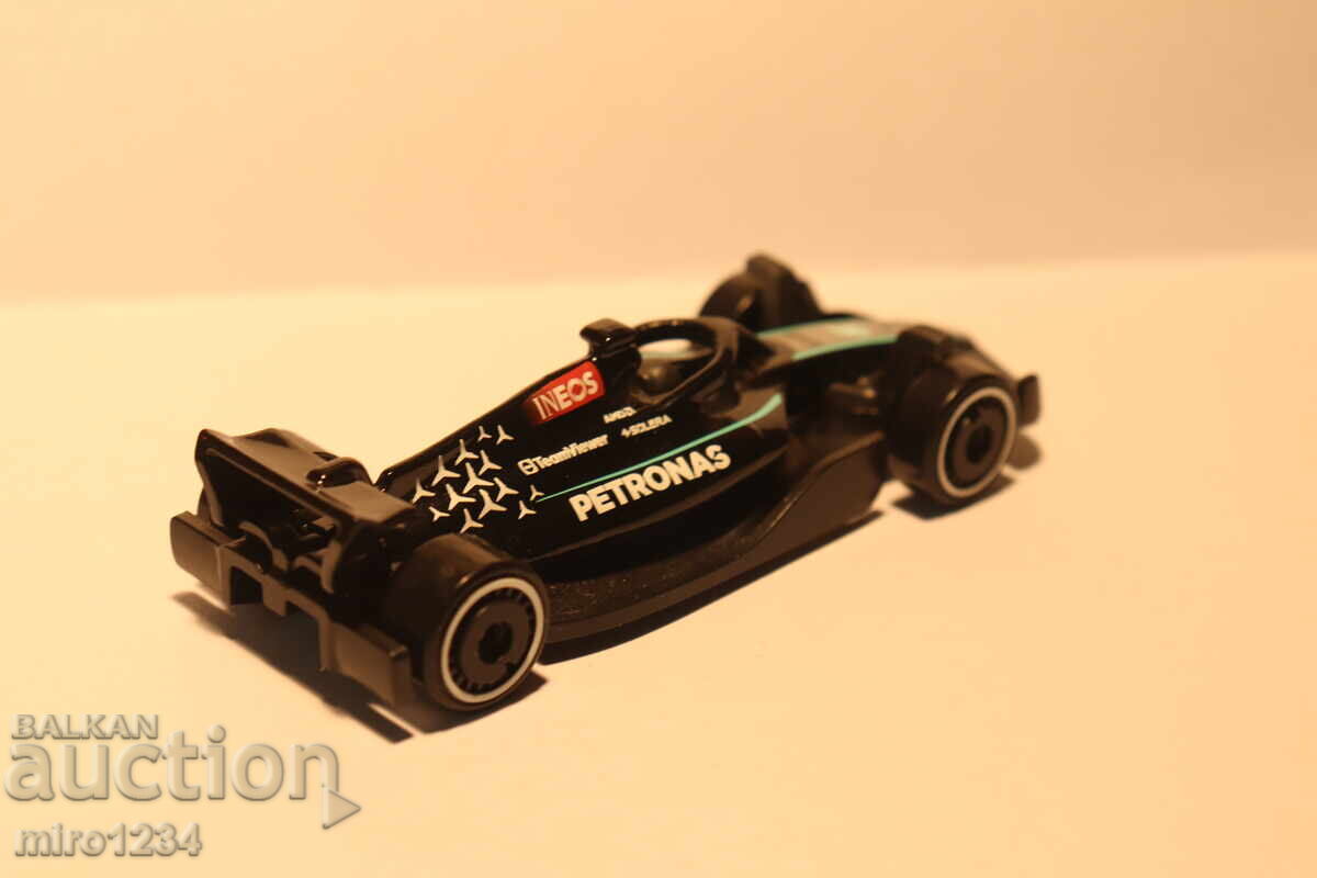 MODEL 1/64 HOT WHEELS MERCEDES BOLID FORMULA 1 PETRONAS - 5