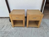 Beautiful solid wood bedside tables!!!