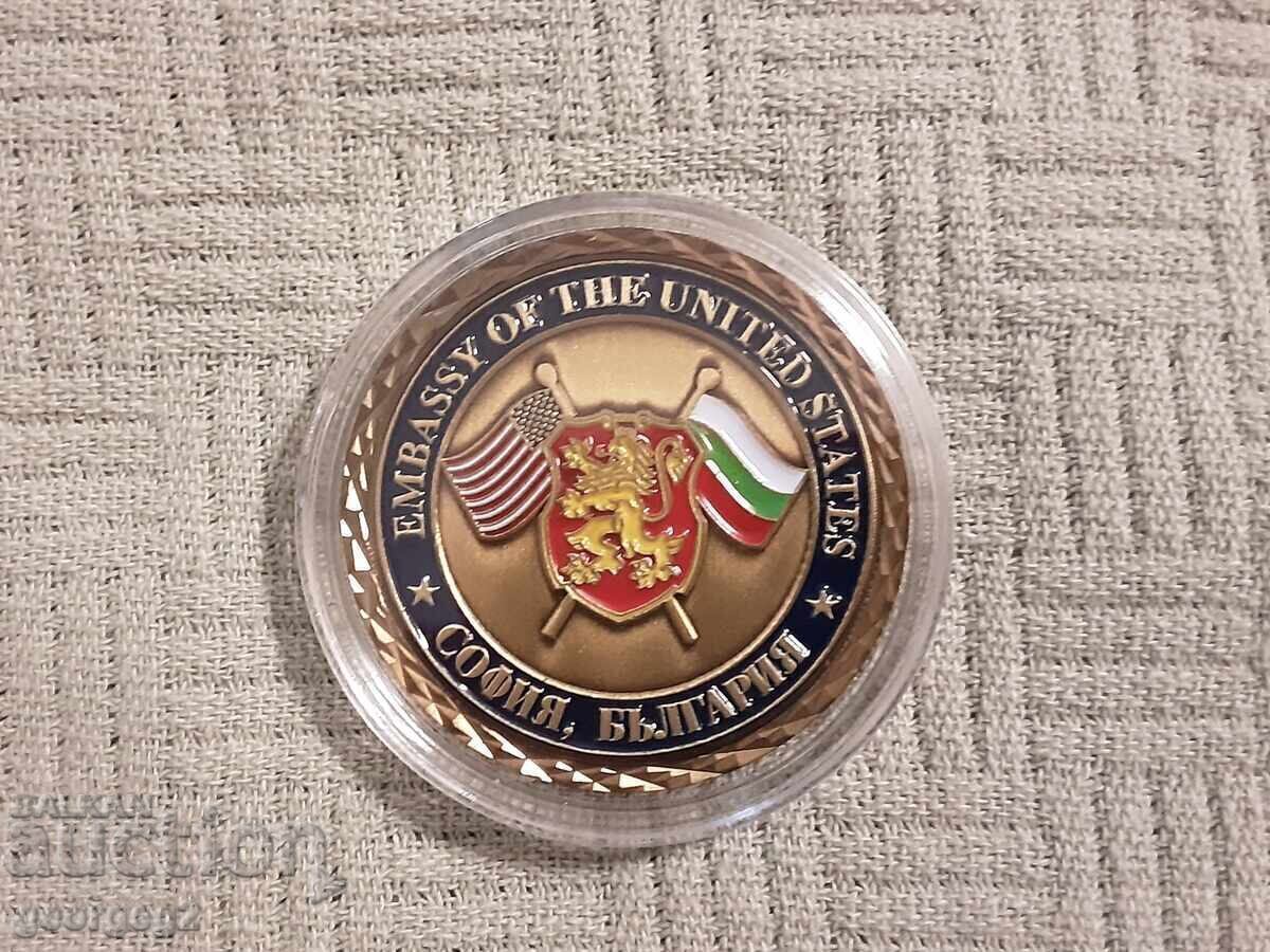 US Defense Attaché challenge coin
