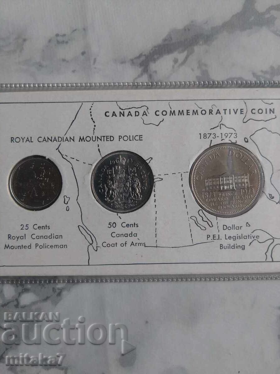 Set monede 1973, Canada cu preț € 10.20 | 19.95 BGN