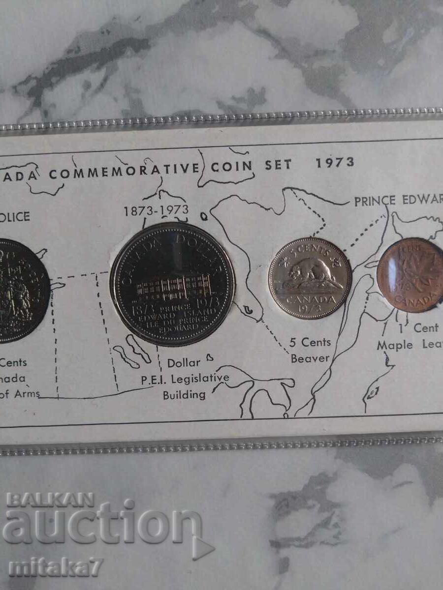 Licitație Set monede 1973, Canada