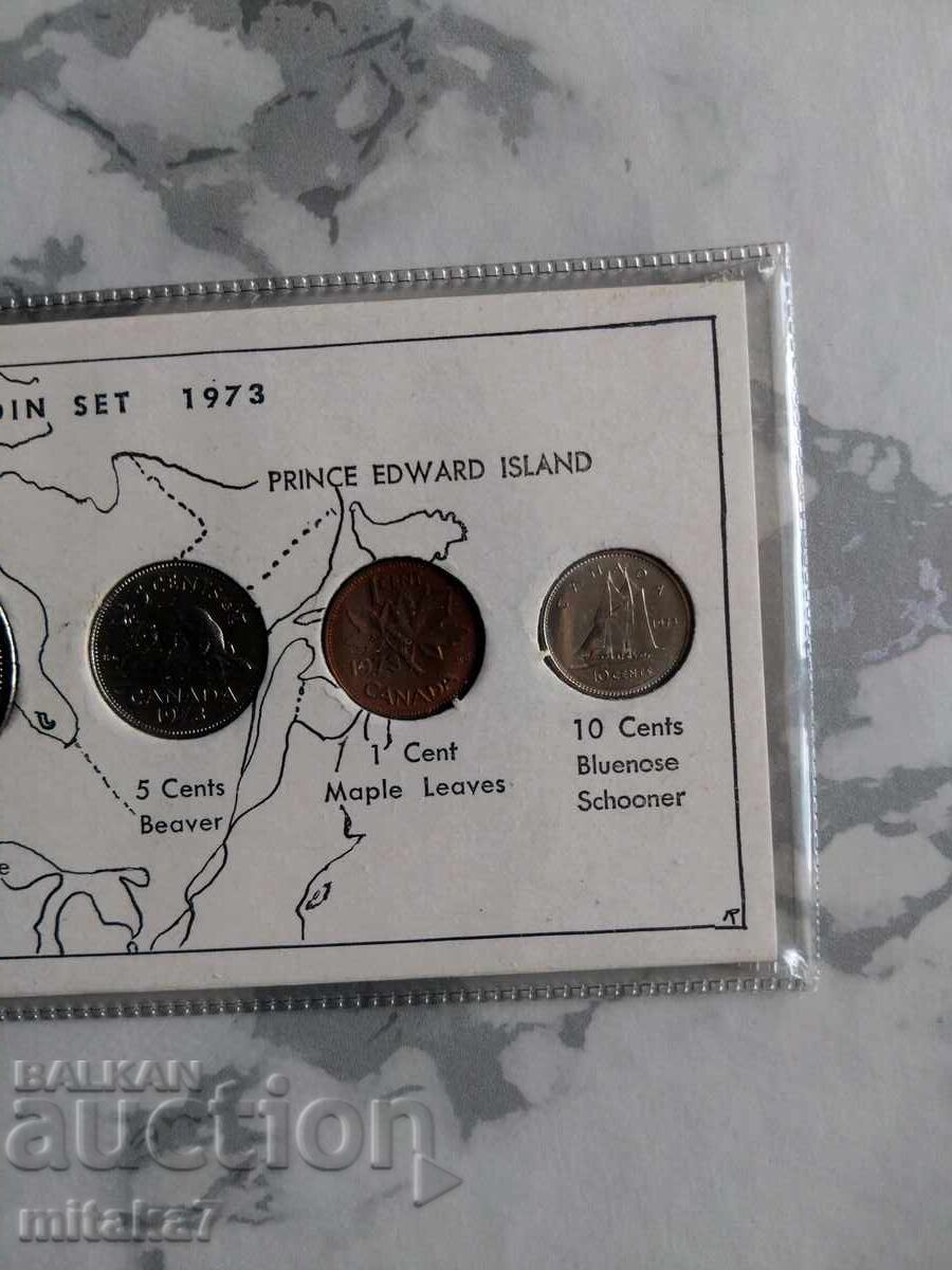 Livrarea Set monede 1973, Canada