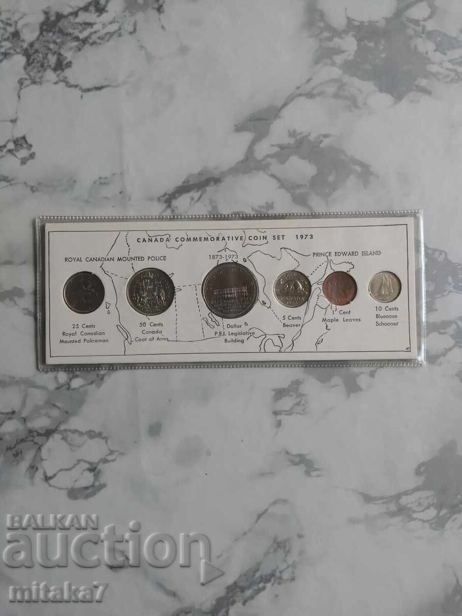 Set monede 1973, Canada