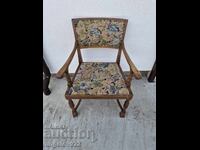 Όμορφη vintage ξύλινη καρέκλα μασίφ!!!