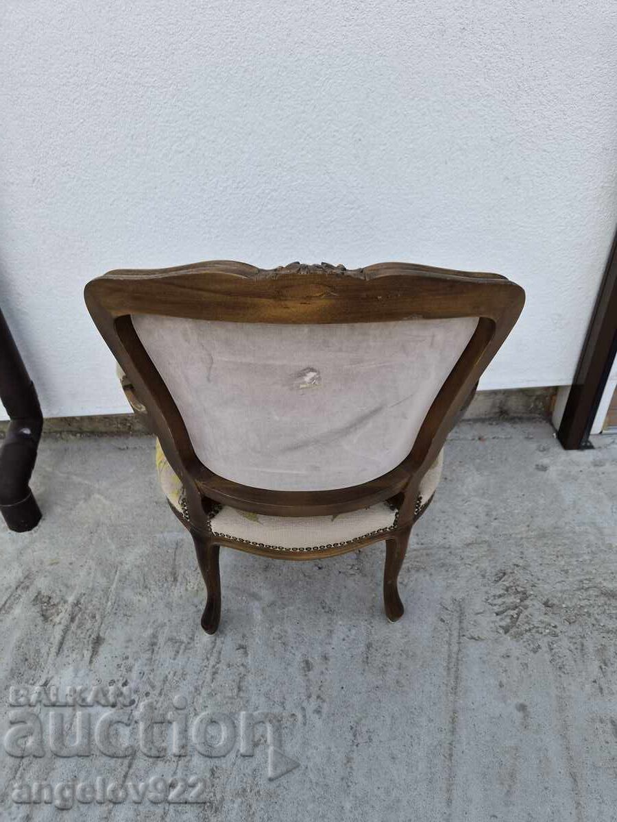 Όμορφη vintage ξύλινη καρέκλα μασίφ!!! - 5