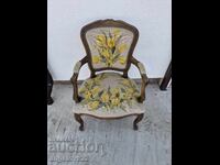Όμορφη vintage ξύλινη καρέκλα μασίφ!!!