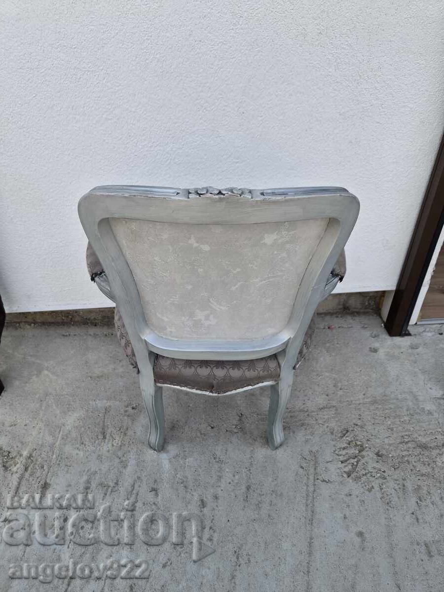 Beautiful vintage solid wood chair!!! - 5