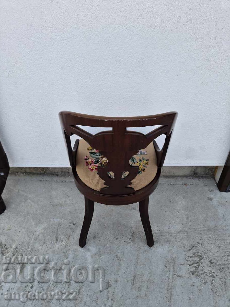 Scaun vintage din lemn masiv, frumos!!! - 5