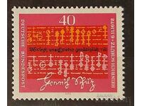 Germania 1972 Personalități/Muzică MNH