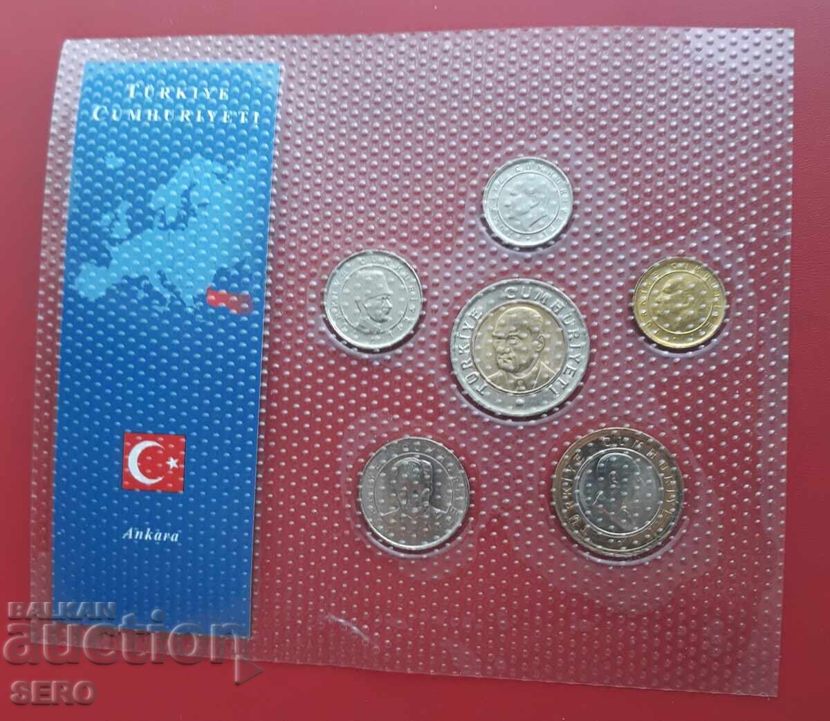 Τουρκία-ΣΕΤ 2005 από 6 νομίσματα με τιμή € 3.01 | 5.89 BGN