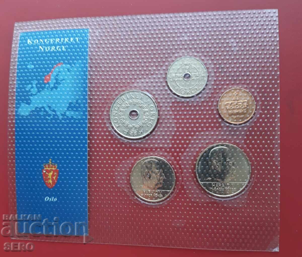 Норвегия-СЕТ 2005-от 5 монети с цена € 5.00 | 9.78 лв.