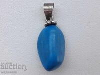 PENDANT. 925 SILVER. SEMI-PRECIOUS STONE