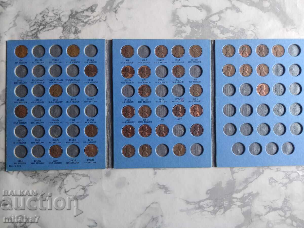 Licitație Colecție 1 cent, SUA