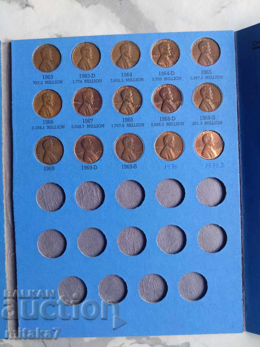 Colecție 1 cent, SUA - 6