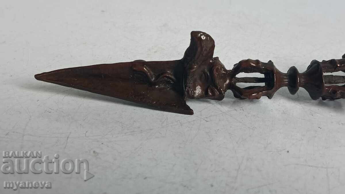 Χάλκινο τελετουργικό στιλέτο - 7