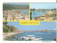 Картичка  България  Ахтопол 1*
