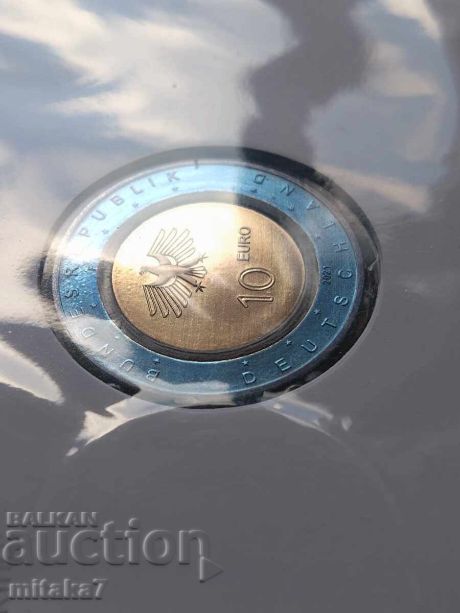 10 ευρώ 2021, Γερμανία - 6