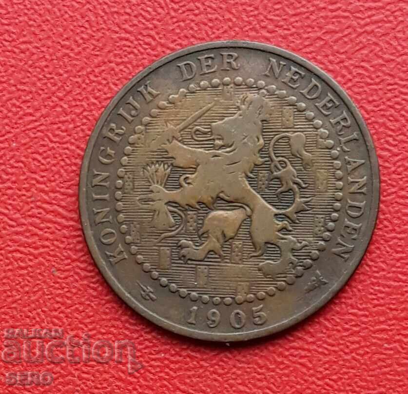 Netherlands 1 Cent 1905