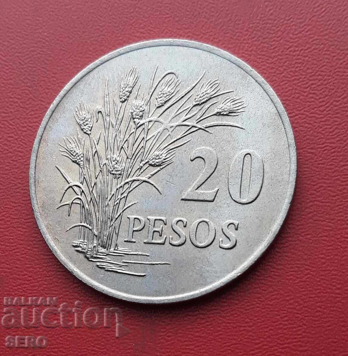 Guinea-Bissau 20 pesos 1977