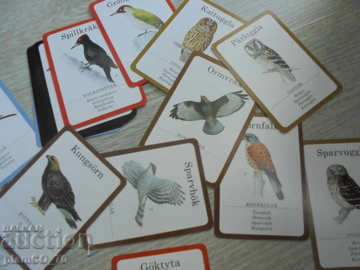 Доставка на №*8667 Колекционерски комплект карти „Птици“