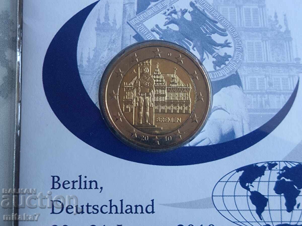 2 euro 2010, Germany with price € 5.20 | 10.17 BGN