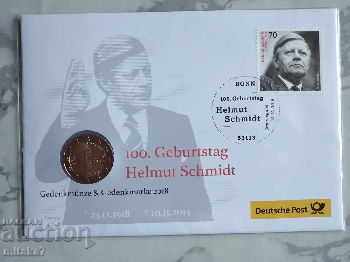 2 евро 2018 година, Германия
