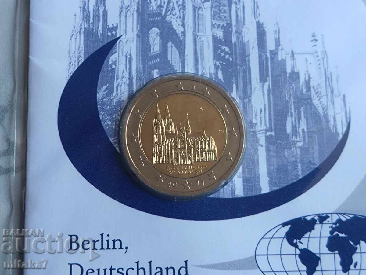 2 euro 2011, Germania cu preț € 5.20 | 10.17 BGN