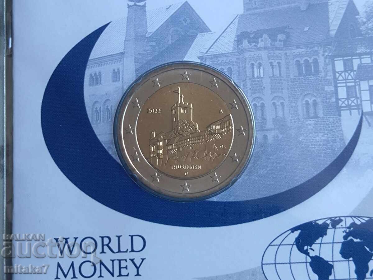 2 Euro 2022, Germany with price € 5.20 | 10.17 BGN