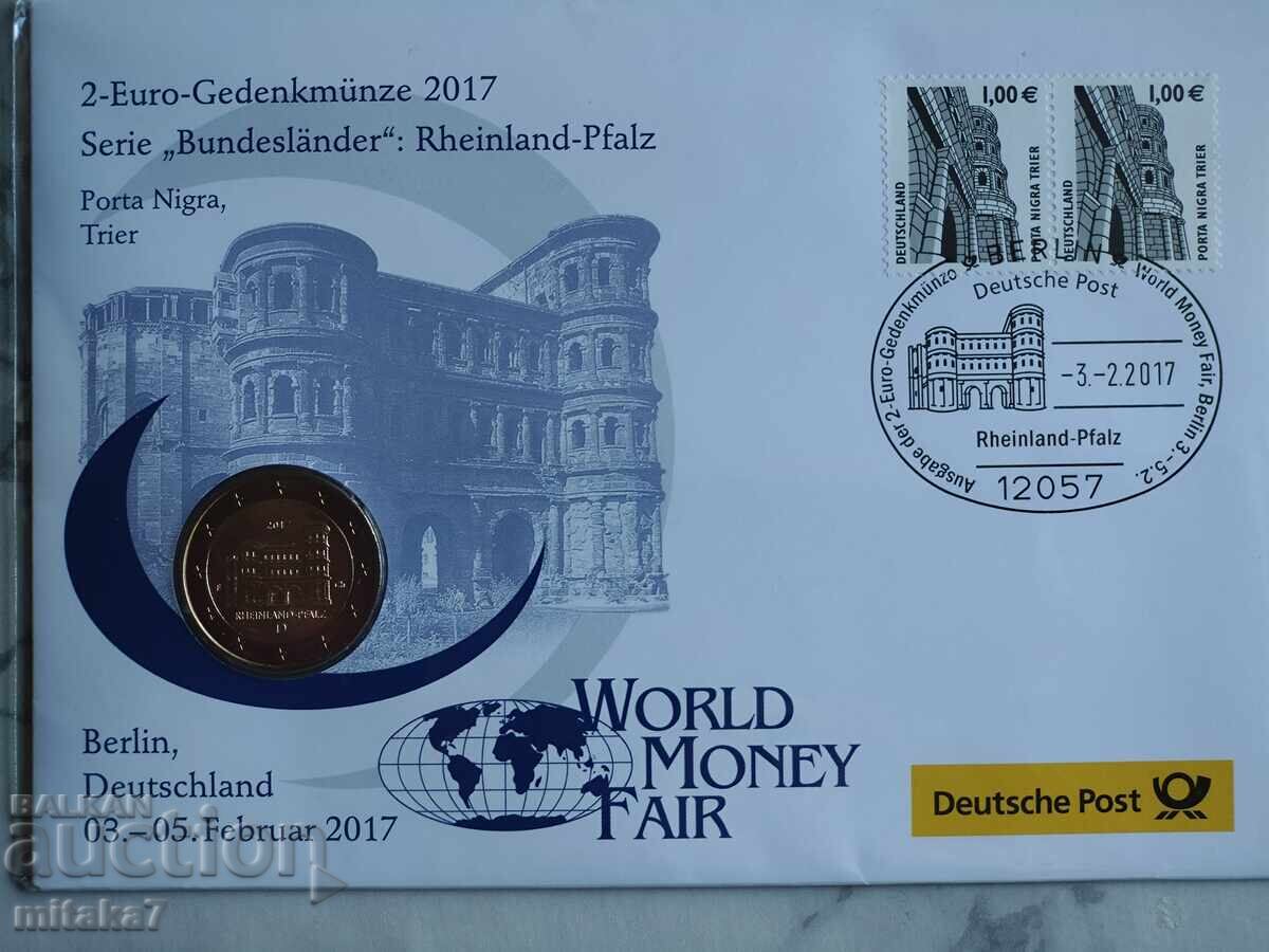 2 евро 2017 година, Германия