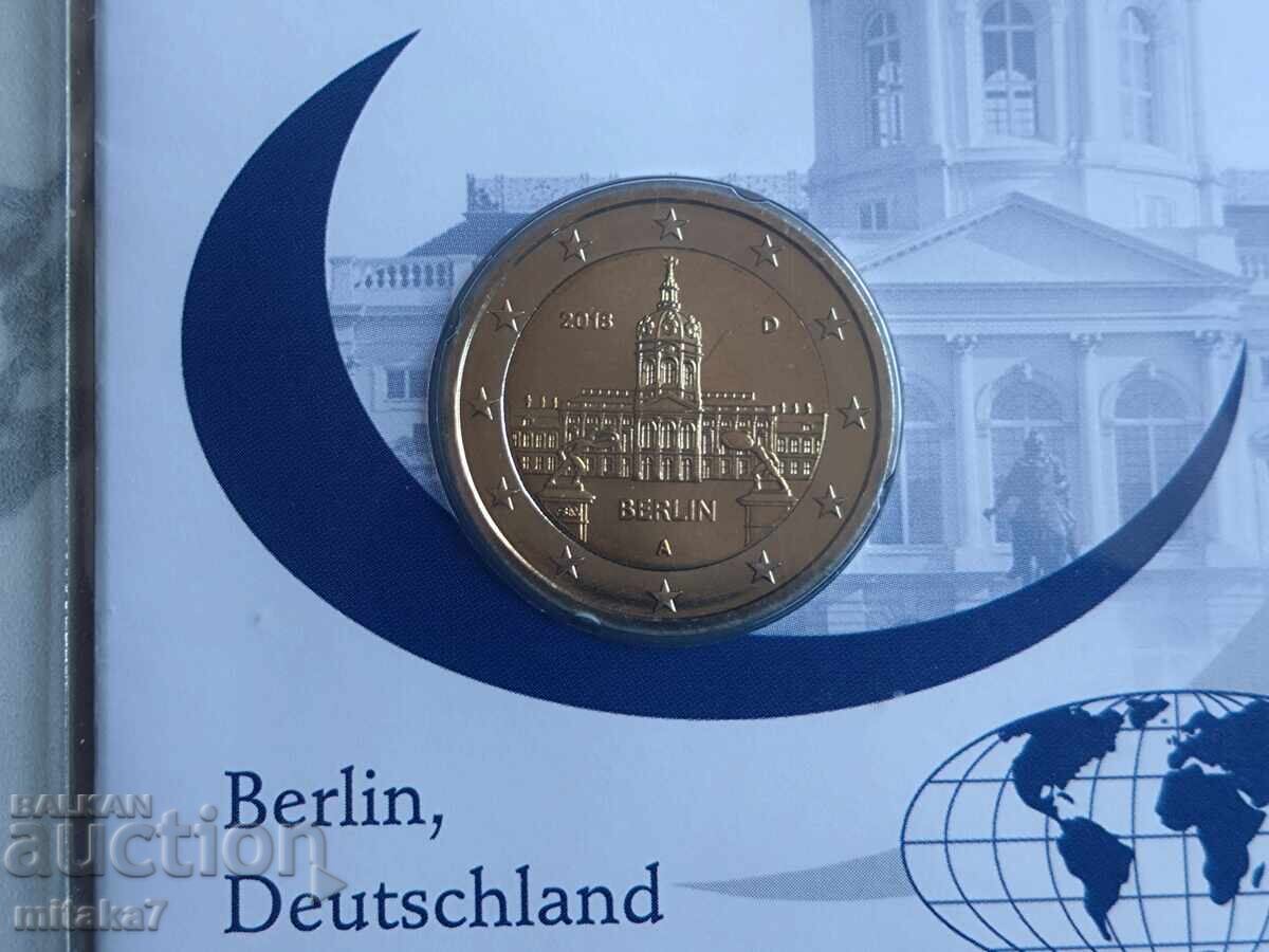 2 евро 2018 година, Германия с цена € 5.20 | 10.17 лв.
