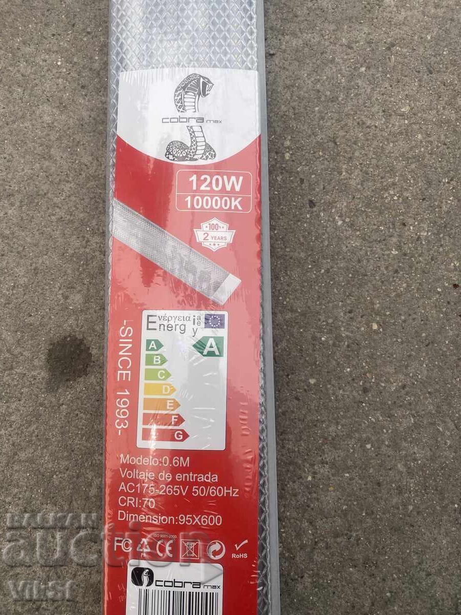 LED Осветително тяло 120  W 60см Линейно Открит Монтаж с цена € 4.50 | 8.80 лв.