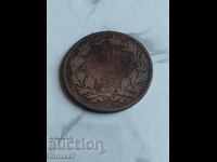 10 centimes 1855, Luxembourg