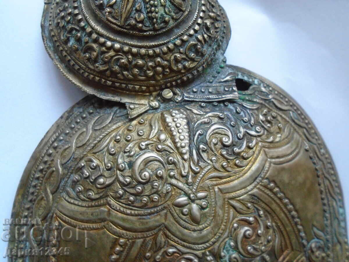 Huge silver half of a pafta - 5
