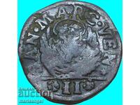 2 Soldi Venice for Dalmatia and Albania "Lion" 6.35g