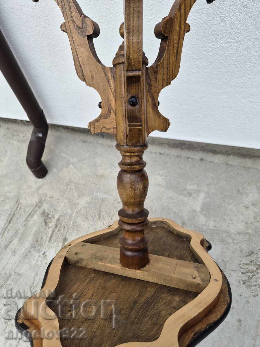 Vintage ξύλινο τραπεζάκι σαλονιού από μασίφ ξύλο!!! - 6