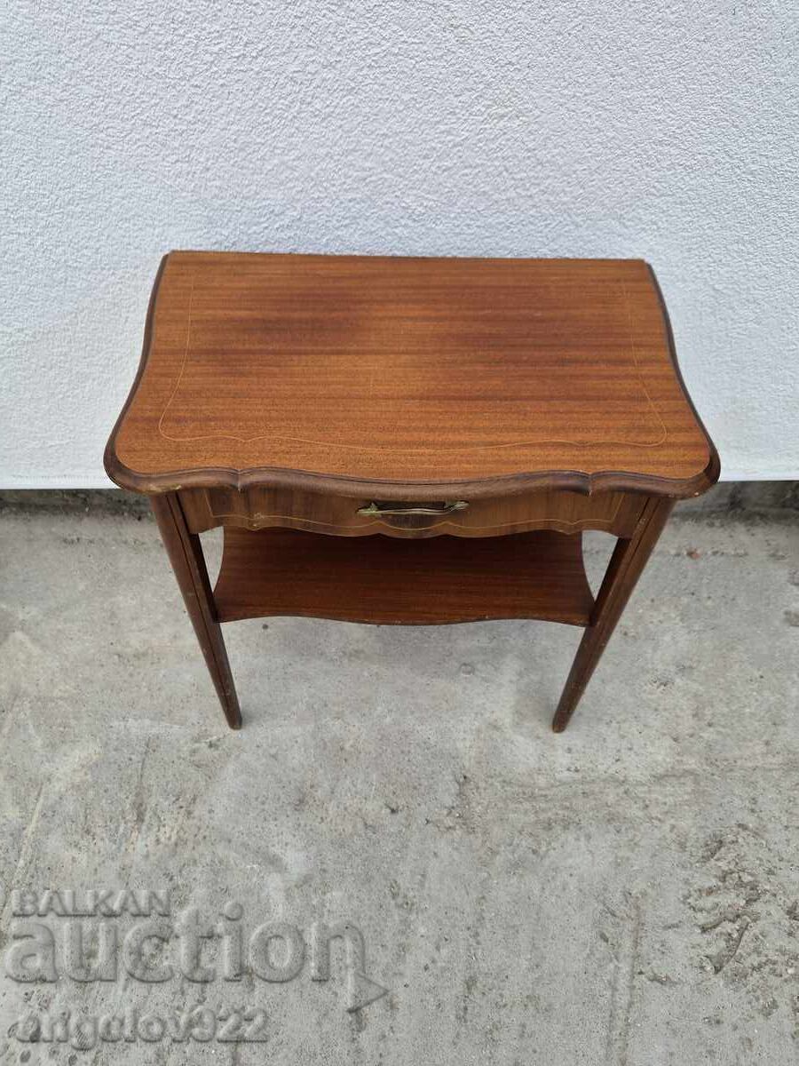 Vintage solid wood bedside table!!! with price € 0.01 | 0.02 BGN Vintage solid wood bedside table!!! with price € 0.01 | 0.02 BGN