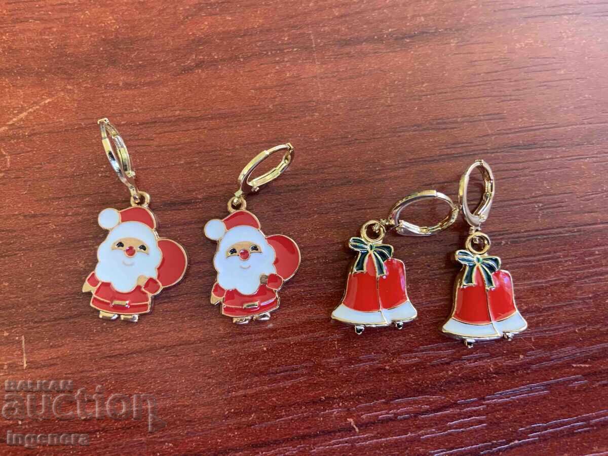 EARRINGS EARRINGS METAL ENAMEL NEW - 5 EARRINGS EARRINGS METAL ENAMEL NEW - 5