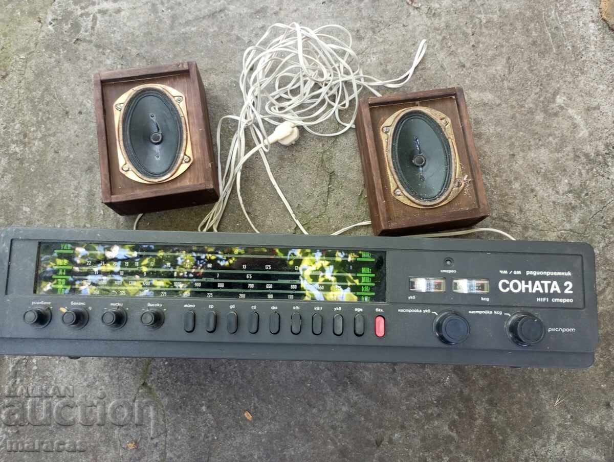 Radio vechi bulgăresc Sonata 2
