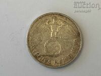 Germania 2 mărci 1939 A - Berlin Argint 0.625