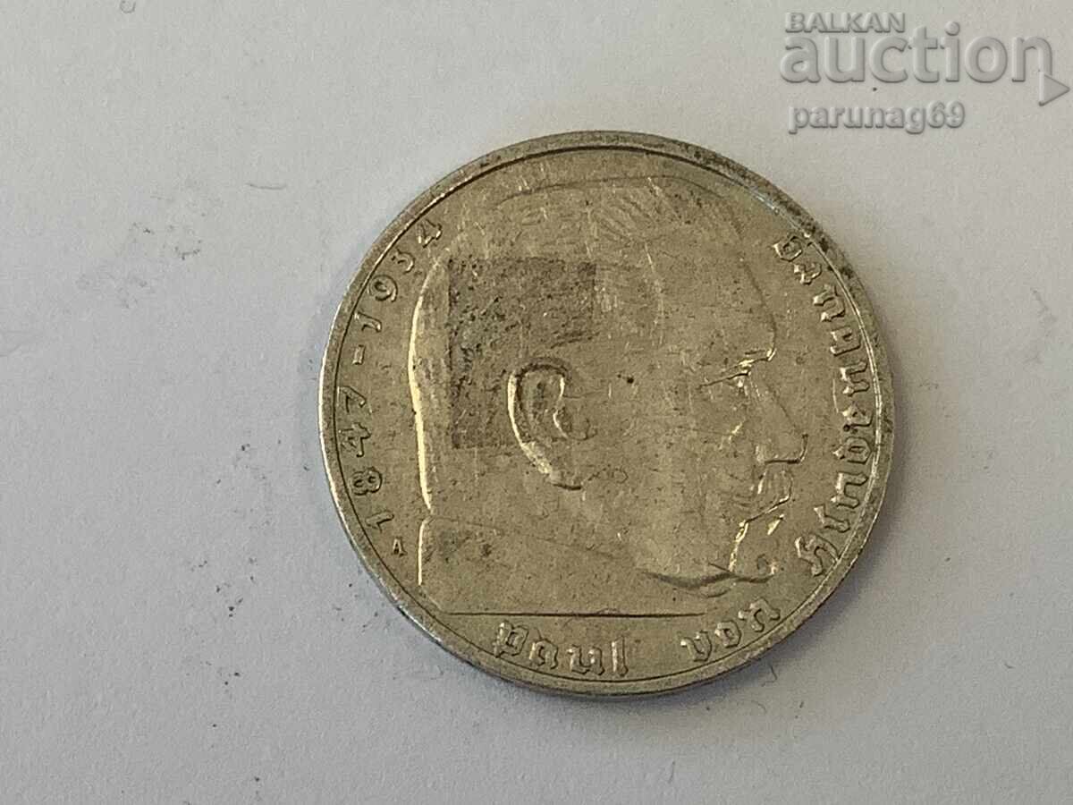 Germania 2 mărci 1939 A - Berlin Argint 0.625 cu preț € 16.00 | 31.29 BGN Germania 2 mărci 1939 A - Berlin Argint 0.625 cu preț € 16.00 | 31.29 BGN
