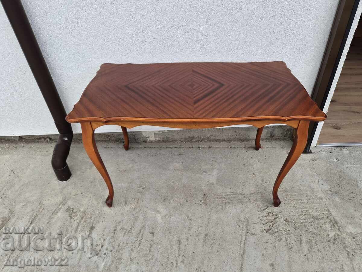 Masă de cafea vintage frumoasă din lemn masiv!!! - 5
