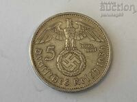 Germany 5 Marks 1936 A - Berlin Silver 0.900