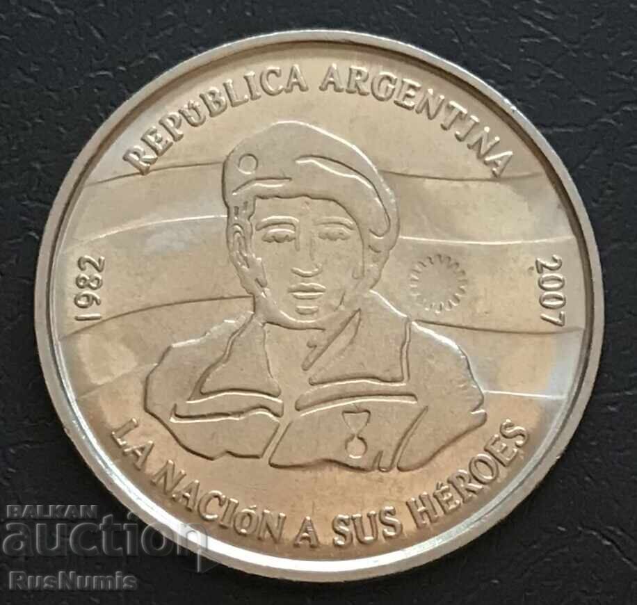 Argentina. 2 pesos 2007. Falkland Islands